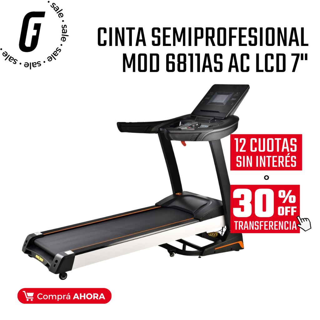 CINTA SEMIPROFESIONAL MOD 6811AS AC LCD 7&quot;